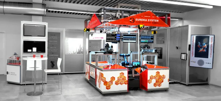 Showroom AgiLAB all'interno della sede di Eureka System.